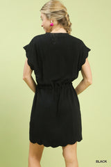 "Vale" Linen Blend Dress