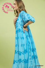 "Presli" Maxi Dress - The Katie Grace Boutique
