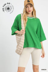 "Gracie" Ribbed Top, 2 colors - The Katie Grace Boutique