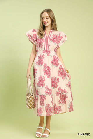 "Chelsea" Midi Dress - The Katie Grace Boutique