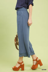 "Charlotte" Linen Blend Pants, 2 colors - The Katie Grace Boutique