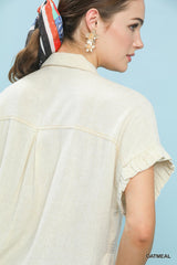 "Emily" Linen Top