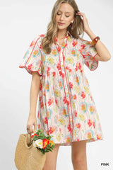 "Lark" Floral Dress - The Katie Grace Boutique