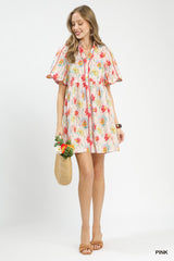 "Lark" Floral Dress - The Katie Grace Boutique
