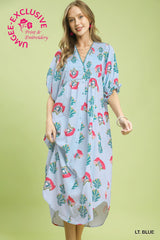 "Beatrice" Midi Dress - The Katie Grace Boutique