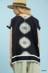 "Nora" Boxy Blouse - The Katie Grace Boutique