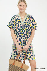 "Jillie" Polka Dot Dress - The Katie Grace Boutique