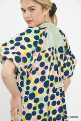 "Jillie" Polka Dot Dress - The Katie Grace Boutique