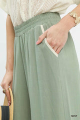 "Harper" Linen Blend Pants