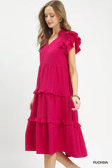 "Petal" Midi Dress - The Katie Grace Boutique