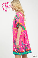 "Kendra" Paisley Dress - The Katie Grace Boutique