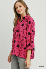"Rani" Embroidered Blouse