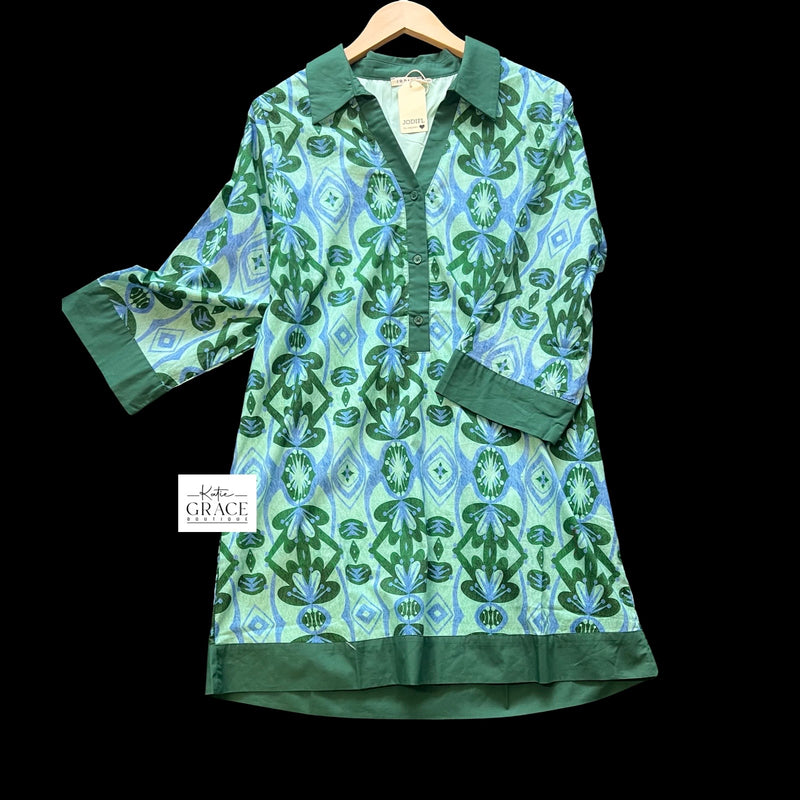 "Jessica" 3/4 Sleeve Dress, Plus