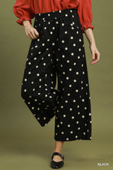 "Gina" Wide Polka Dots Pants, 2 colors