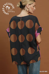 "Moon" Abstract Top