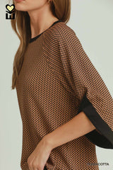 "Trista" 3/4 Top, 3 colors - The Katie Grace Boutique
