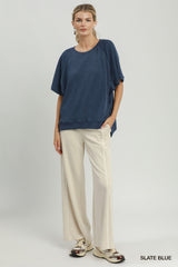 "Cassie" Textured Top, 3 colors