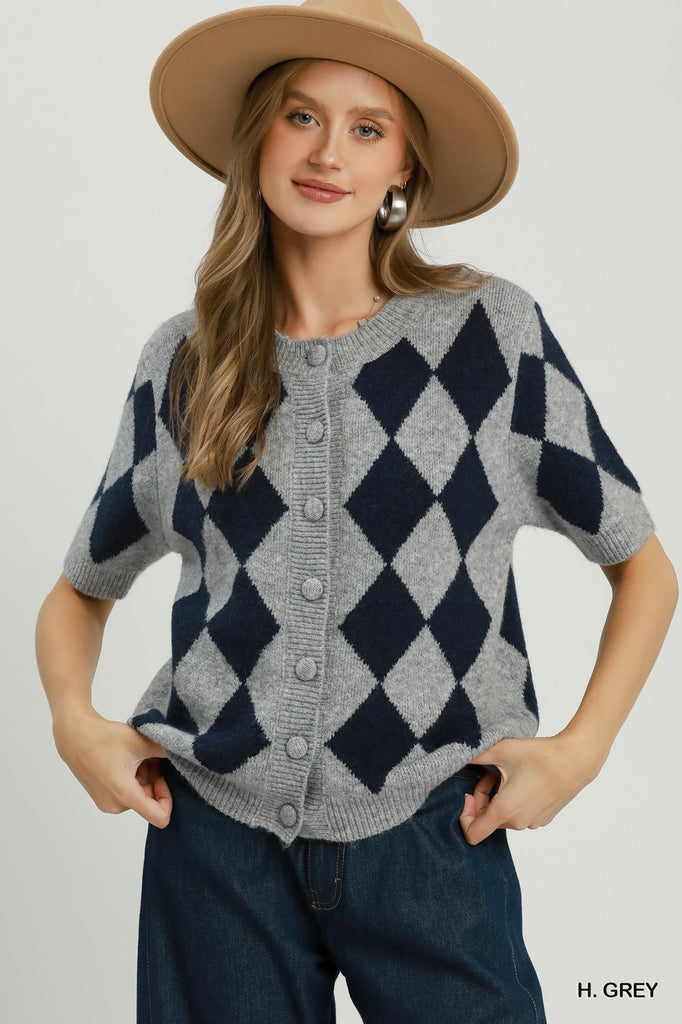 "Harley" Button Sweater