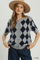"Harley" Button Sweater