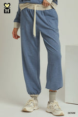 "Dream Plush" Matching Separates in Blue and Green - The Katie Grace Boutique