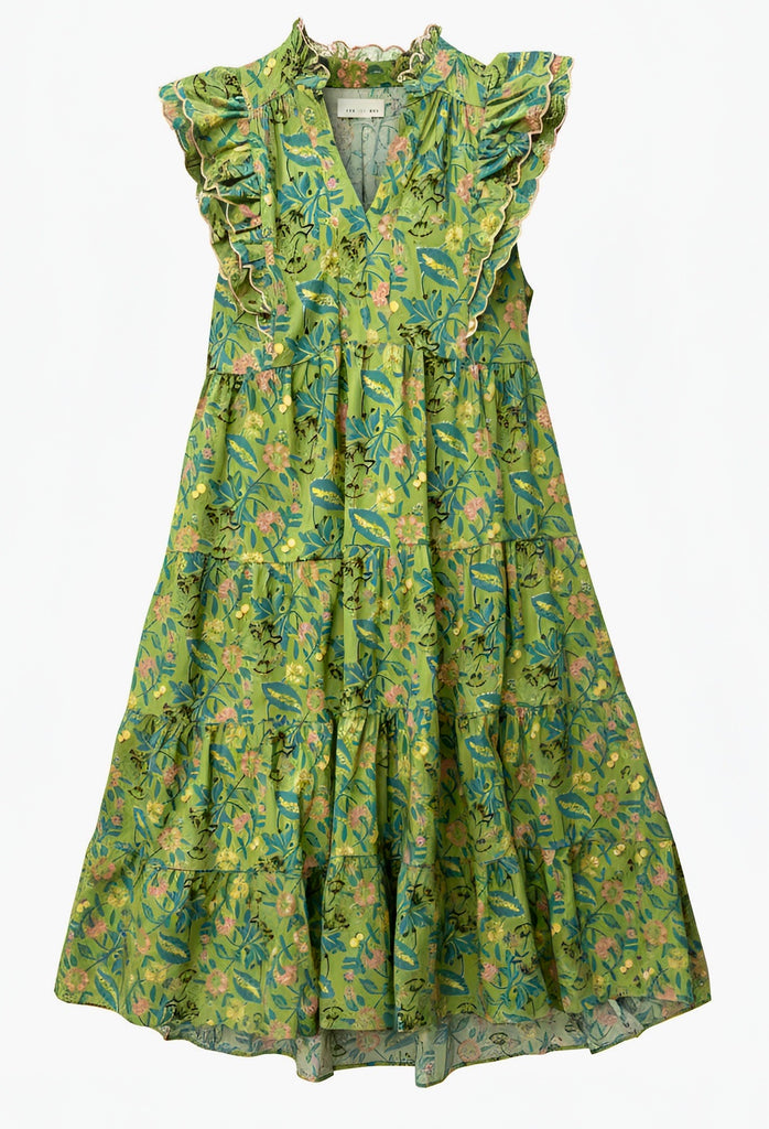 "Ivy" Midi Dress - The Katie Grace Boutique