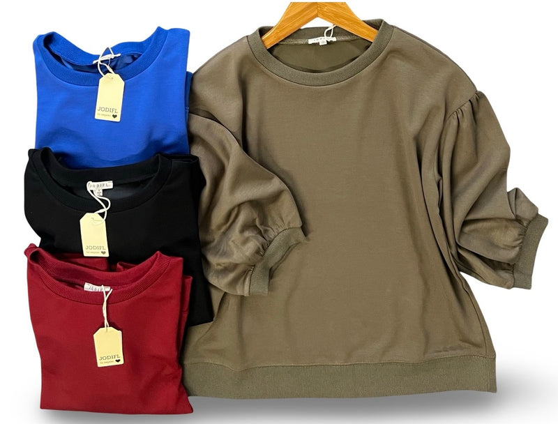 "Sallie" Luxe Knit Top, 4 colors
