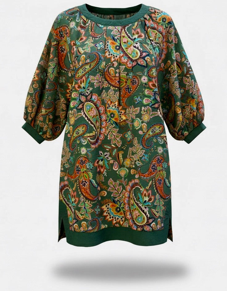 "Ramona" Paisley Dress
