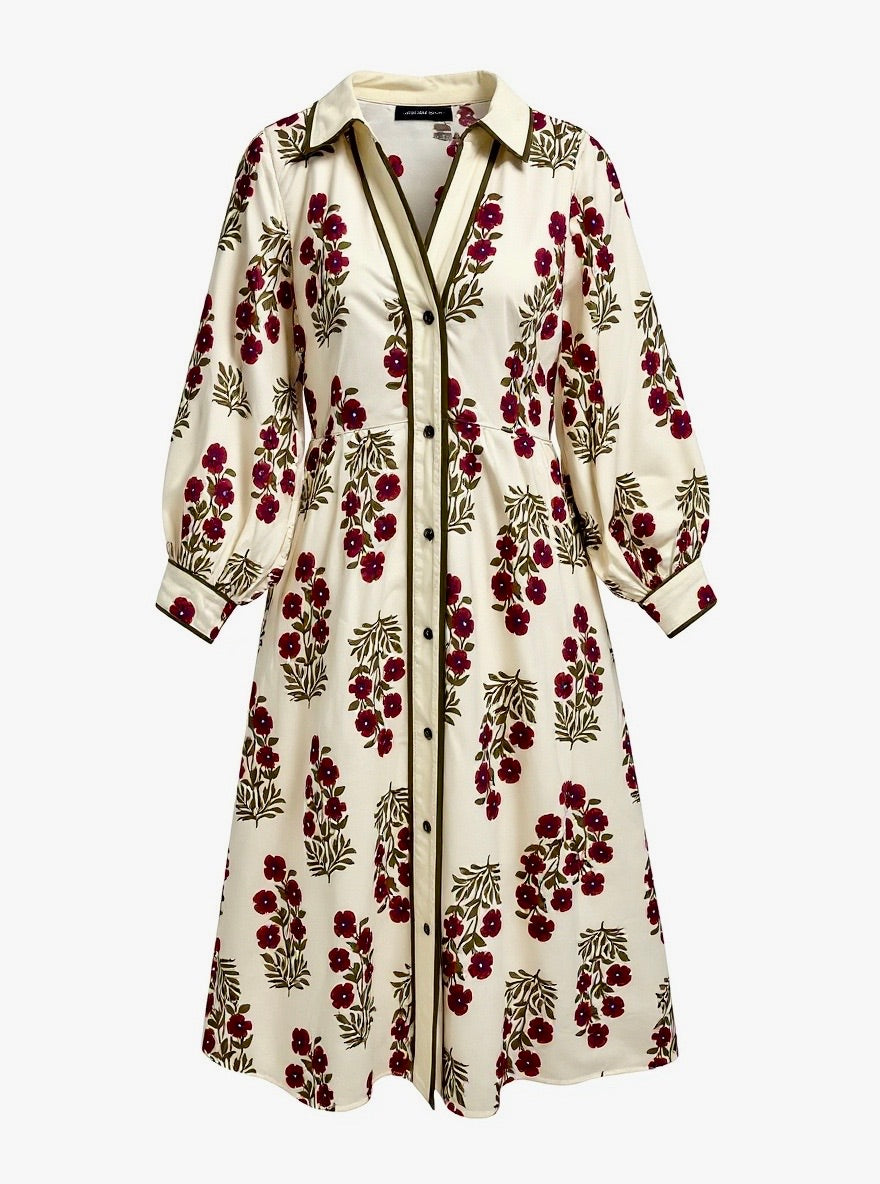 "Cheri" Button Down Dress