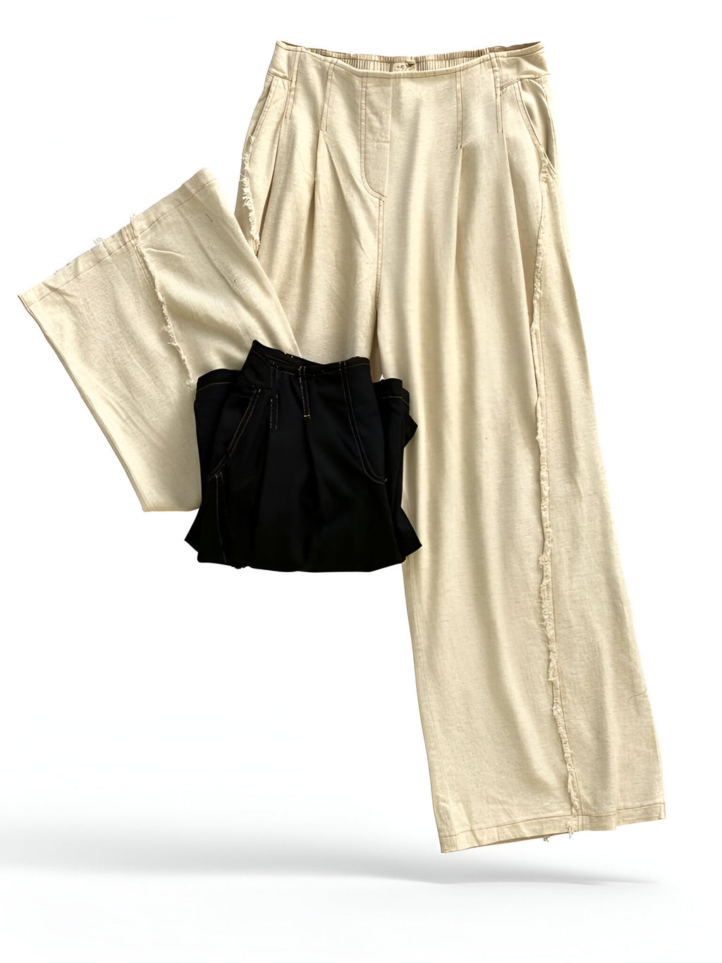 "Allison" Linen Blend Pants - The Katie Grace Boutique