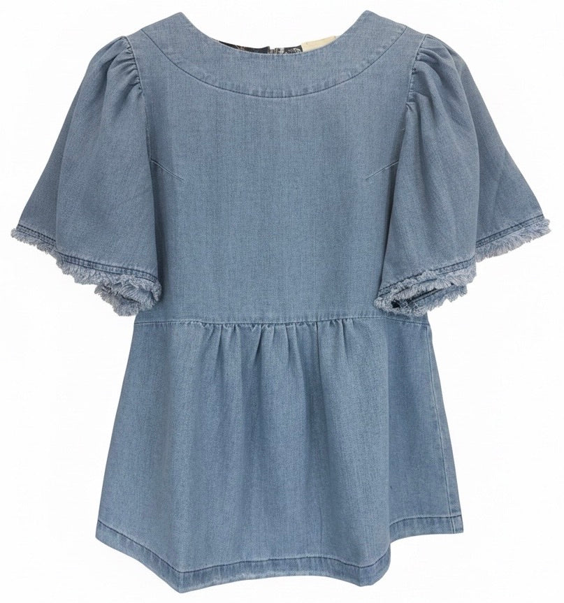 "Shay" Denim Top