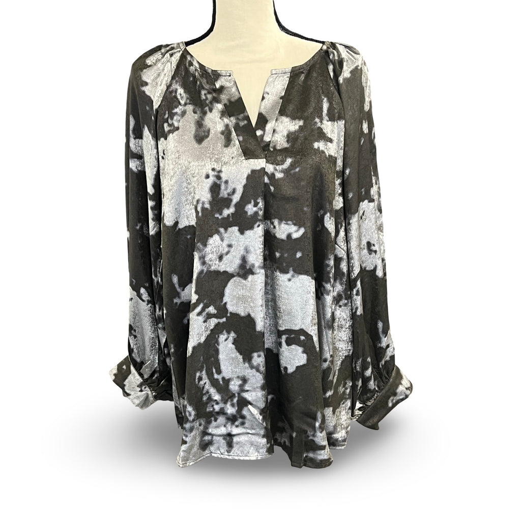 "Amanda" Metallic Blouse, 2 colors