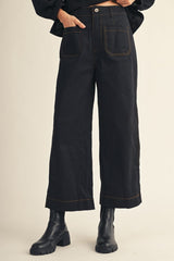 "Reese" Pants with Stichting, 3 colors