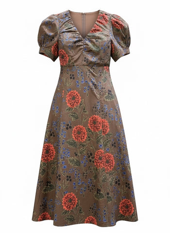 "Camille" Midi Dress
