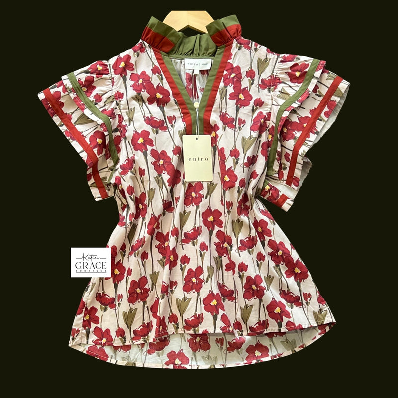 "Shea" Floral Blouse