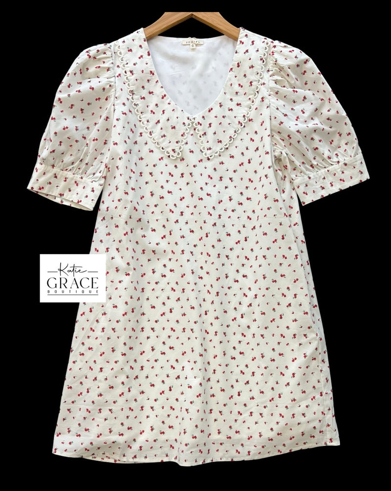 "Mae" Cherry Print Dress