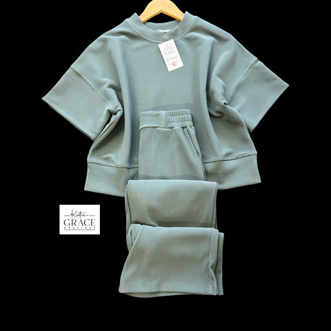 "Oakley" Ribbed Matching Separates