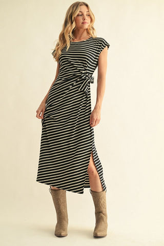"Astrid" Striped Dress