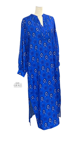 "Courtney"  Midi Dress - The Katie Grace Boutique