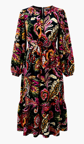 "Jasmine" Midi Dress - The Katie Grace Boutique