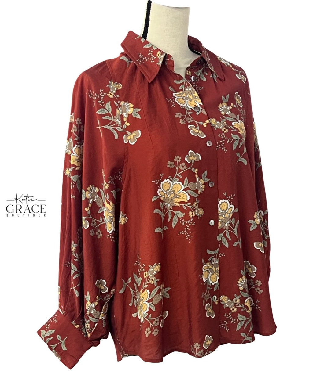 "Sadie" Floral Blouse