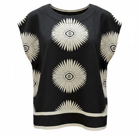 "Nora" Boxy Blouse - The Katie Grace Boutique