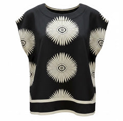 "Nora" Boxy Blouse - The Katie Grace Boutique