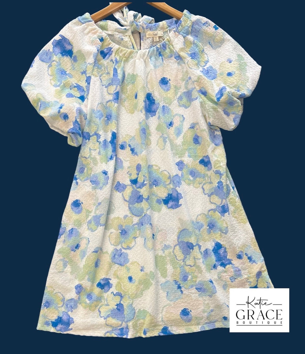 "Bonnie" Floral Dress - The Katie Grace Boutique