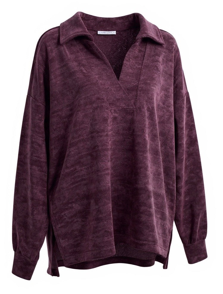 "Catrina" Chenille Pullover - The Katie Grace Boutique