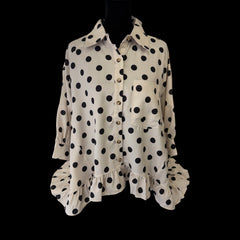 "Laken" Polka Dot Blouse