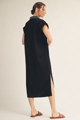 "Noir" Midi Dress
