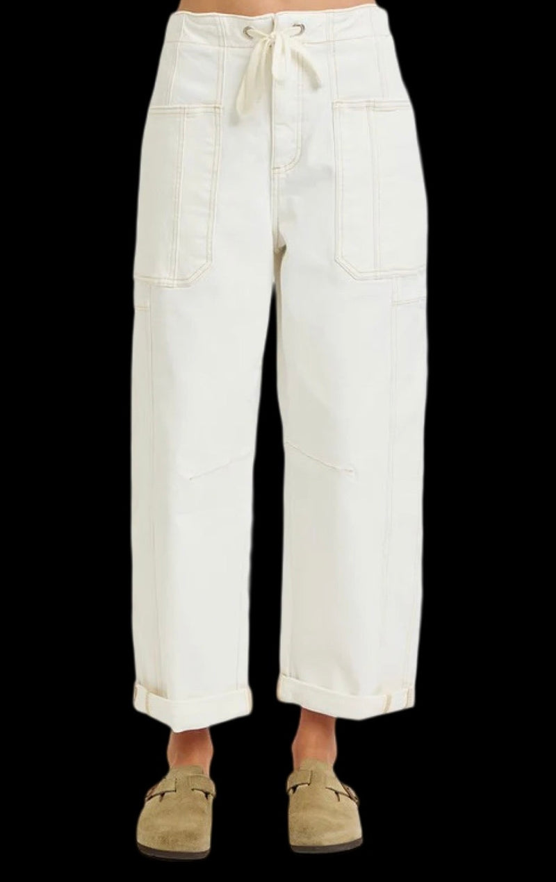 "Heather" Wide Leg Jeans