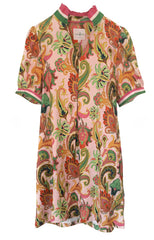 "Twiggy" Paisley Print Dress