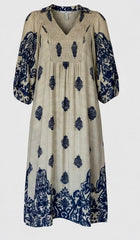 "Annie" Midi Dress, Blue