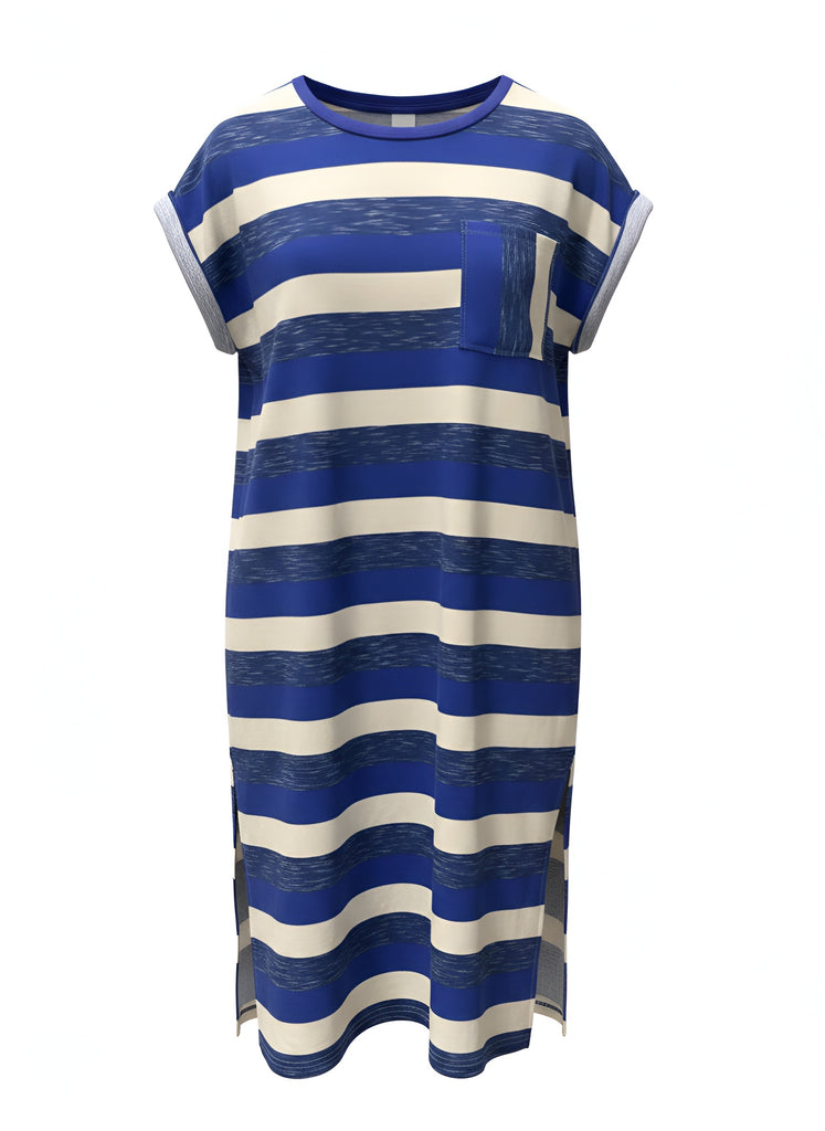 "Misty" Striped Dress - The Katie Grace Boutique
